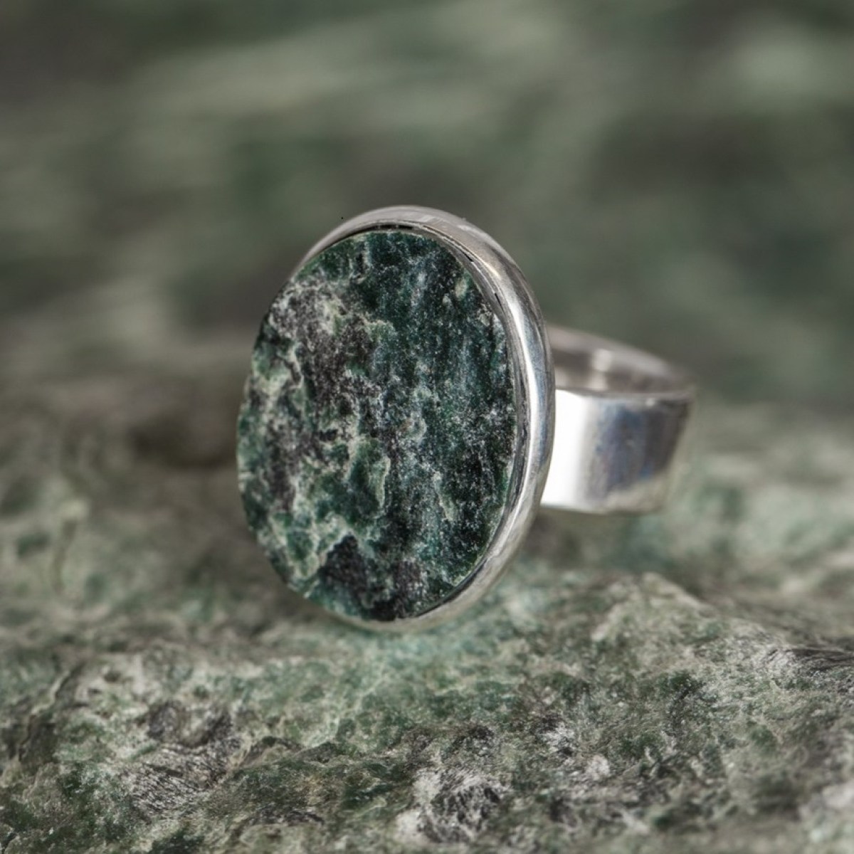 anello-ring-ring-serpentino-verde-grüner-serpentin